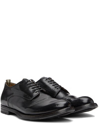 Chaussures derby en cuir noires Officine Creative