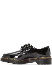 Chaussures derby en cuir noires Dr. Martens