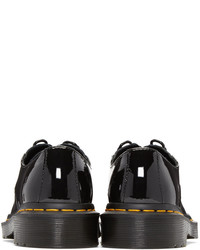 Chaussures derby en cuir noires Dr. Martens