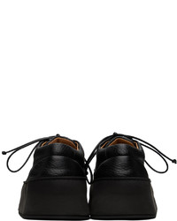 Chaussures derby en cuir noires Marsèll