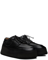 Chaussures derby en cuir noires Marsèll