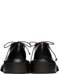 Chaussures derby en cuir noires Marsèll