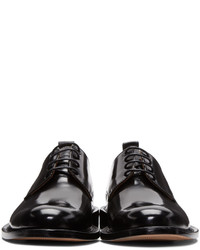 Chaussures derby en cuir noires AMI Alexandre Mattiussi