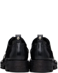 Chaussures derby en cuir noires Diesel