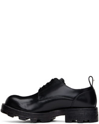 Chaussures derby en cuir noires Diesel