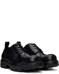 Chaussures derby en cuir noires Diesel