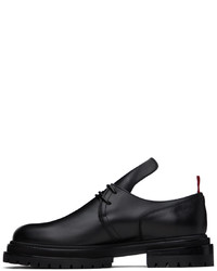 Chaussures derby en cuir noires 424