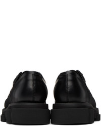 Chaussures derby en cuir noires Both