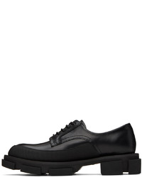 Chaussures derby en cuir noires Both