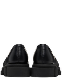 Chaussures derby en cuir noires Both