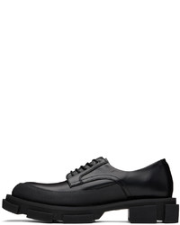 Chaussures derby en cuir noires Both