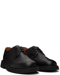 Chaussures derby en cuir noires A.P.C.