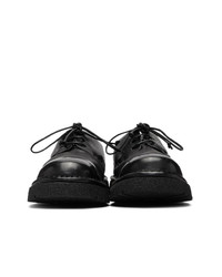 Chaussures derby en cuir noires Marsèll