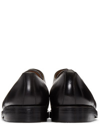 Chaussures derby en cuir noires Junya Watanabe