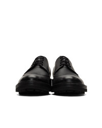 Chaussures derby en cuir noires Hugo