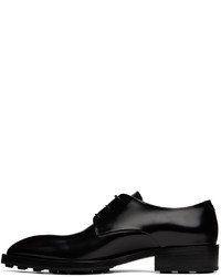 Chaussures derby en cuir noires Jil Sander