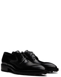 Chaussures derby en cuir noires Jil Sander