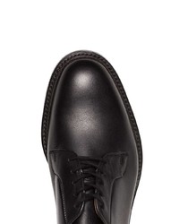 Chaussures derby en cuir noires Trickers