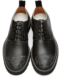 Chaussures derby en cuir noires Maison Margiela