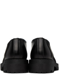 Chaussures derby en cuir noires Johnlawrencesullivan