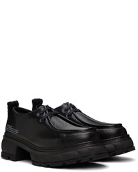 Chaussures derby en cuir noires Viron