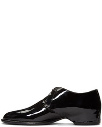 Chaussures derby en cuir noires Maison Margiela