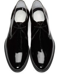 Chaussures derby en cuir noires Maison Margiela