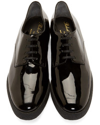 Chaussures derby en cuir noires Robert Clergerie