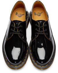 Chaussures derby en cuir noires Dr. Martens