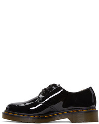 Chaussures derby en cuir noires Dr. Martens