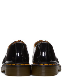 Chaussures derby en cuir noires Dr. Martens