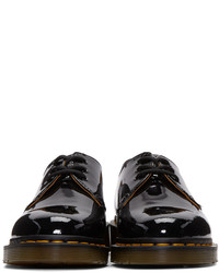 Chaussures derby en cuir noires Dr. Martens