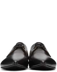 Chaussures derby en cuir noires Junya Watanabe