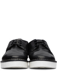 Chaussures derby en cuir noires Marsèll Gomma