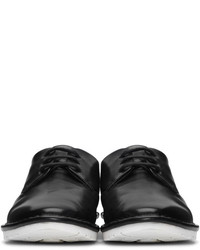 Chaussures derby en cuir noires Marsèll Gomma