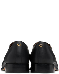 Chaussures derby en cuir noires Coach 1941