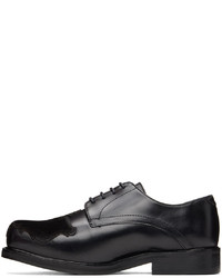 Chaussures derby en cuir noires Stefan Cooke