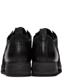 Chaussures derby en cuir noires Boris Bidjan Saberi
