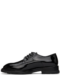 Chaussures derby en cuir noires Alexander McQueen