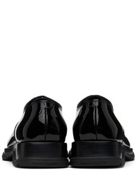 Chaussures derby en cuir noires Alexander McQueen