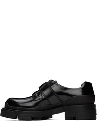 Chaussures derby en cuir noires Givenchy