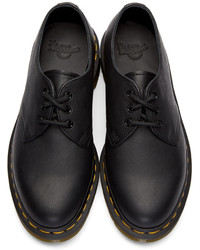 Chaussures derby en cuir noires Dr. Martens