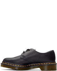 Chaussures derby en cuir noires Dr. Martens