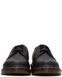 Chaussures derby en cuir noires Dr. Martens