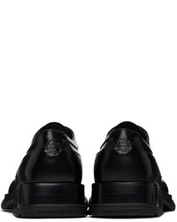 Chaussures derby en cuir noires Alexander McQueen