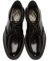 Chaussures derby en cuir noires ADIEU