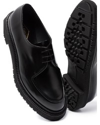 Chaussures derby en cuir noires Adieu Paris