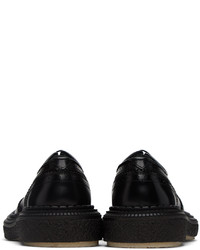 Chaussures derby en cuir noires ADIEU