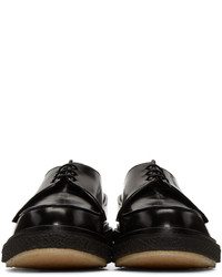 Chaussures derby en cuir noires ADIEU