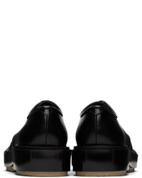 Chaussures derby en cuir noires ADIEU